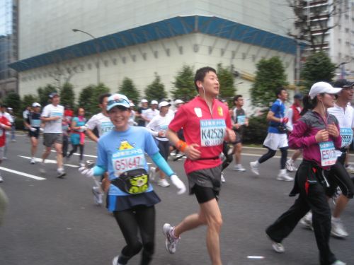 東京 マラソン 応援